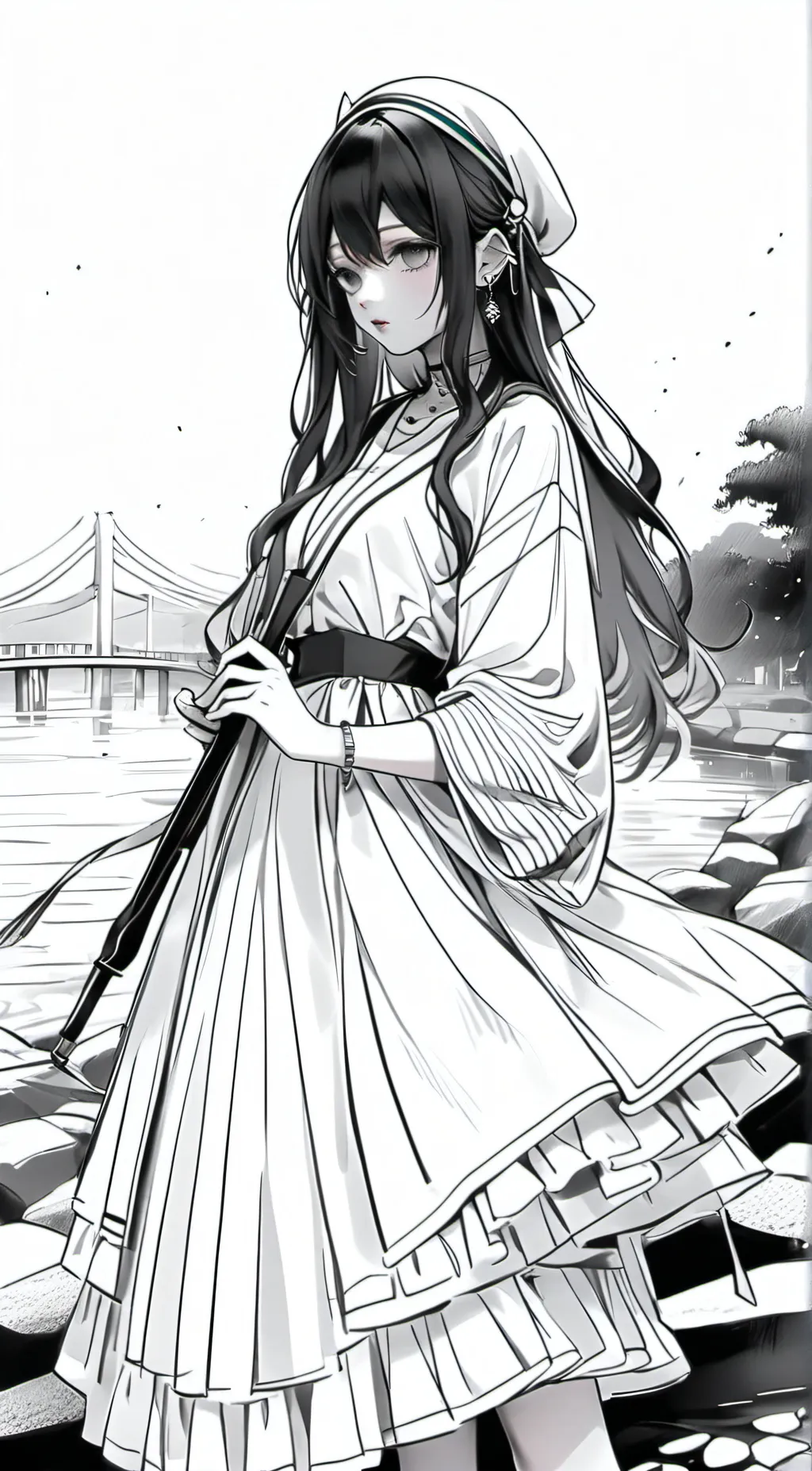 ai character: Hazbin  background