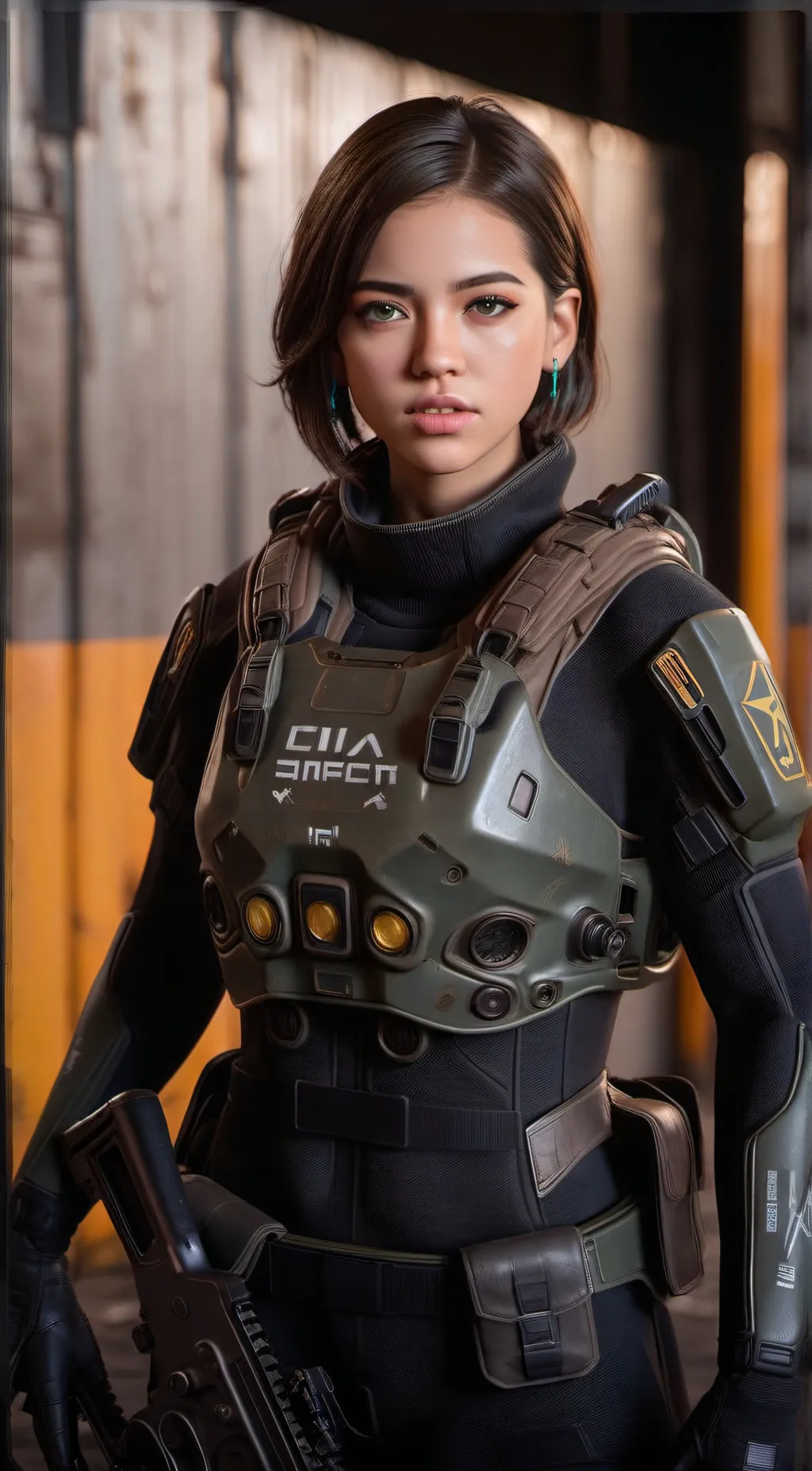 ai character: Isabela Merced background