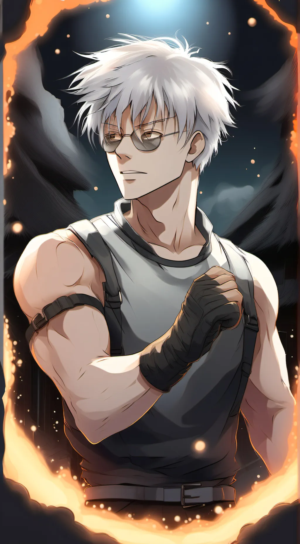 ai character: Gojo background