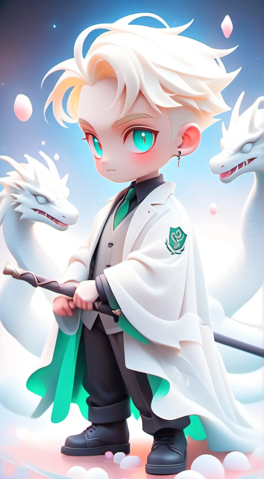 ai character: Draco Malfoy 3 background