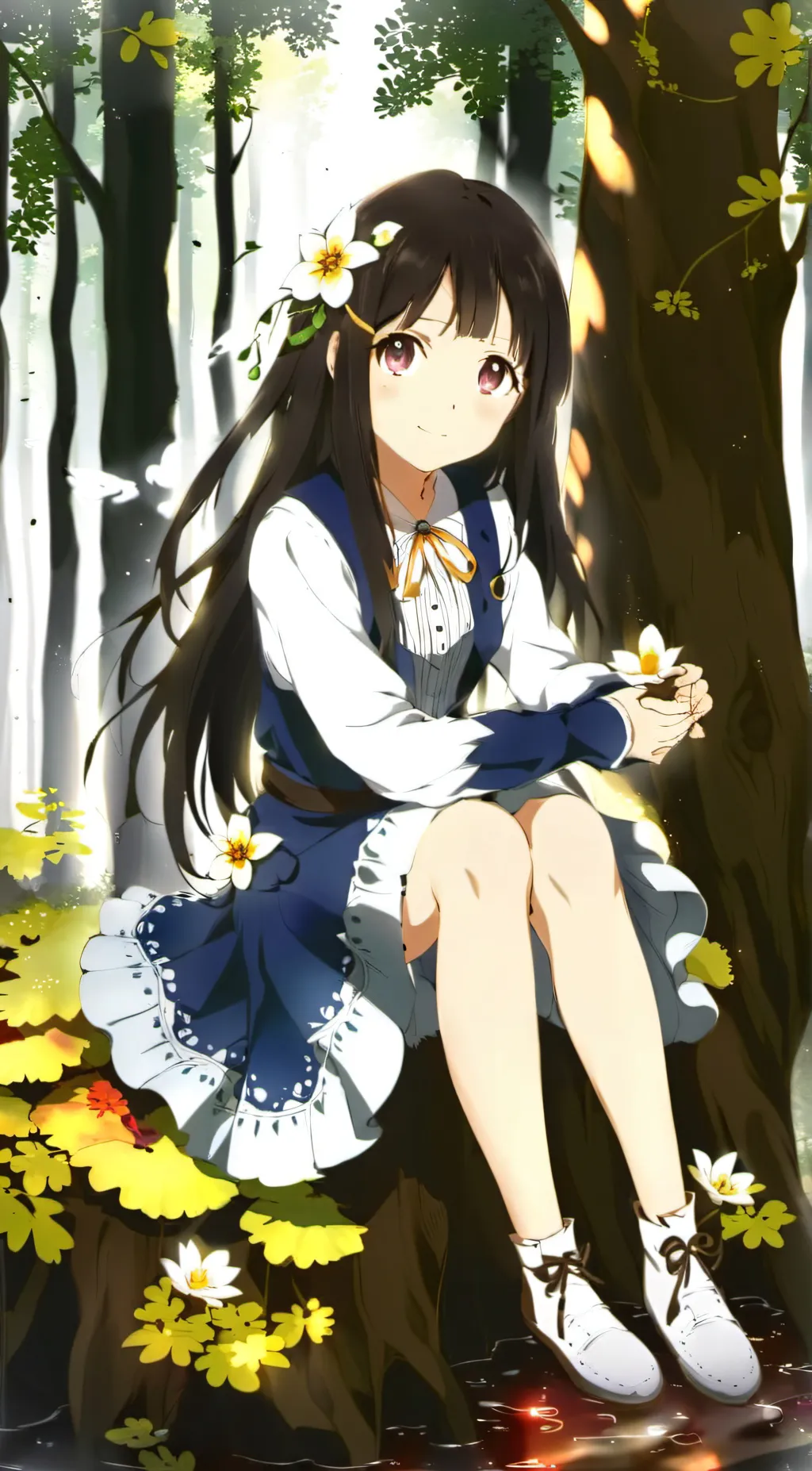 ai character: lilly background