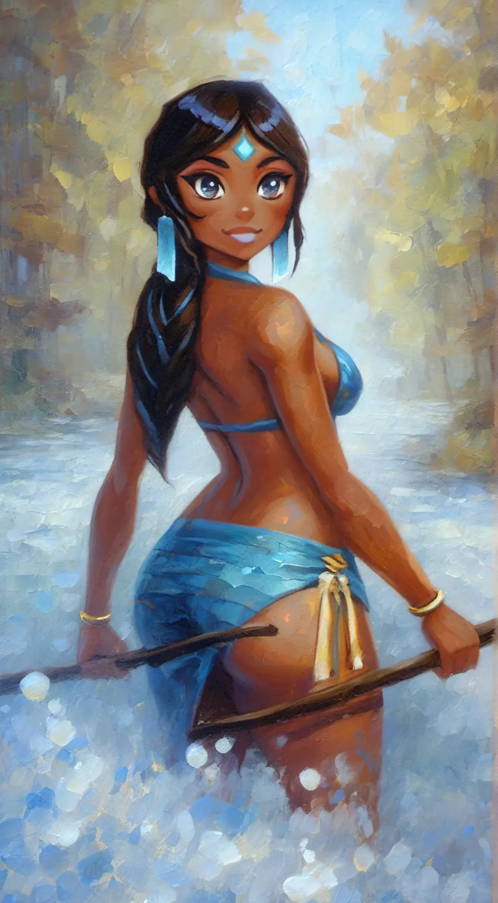 ai character: Alicia background