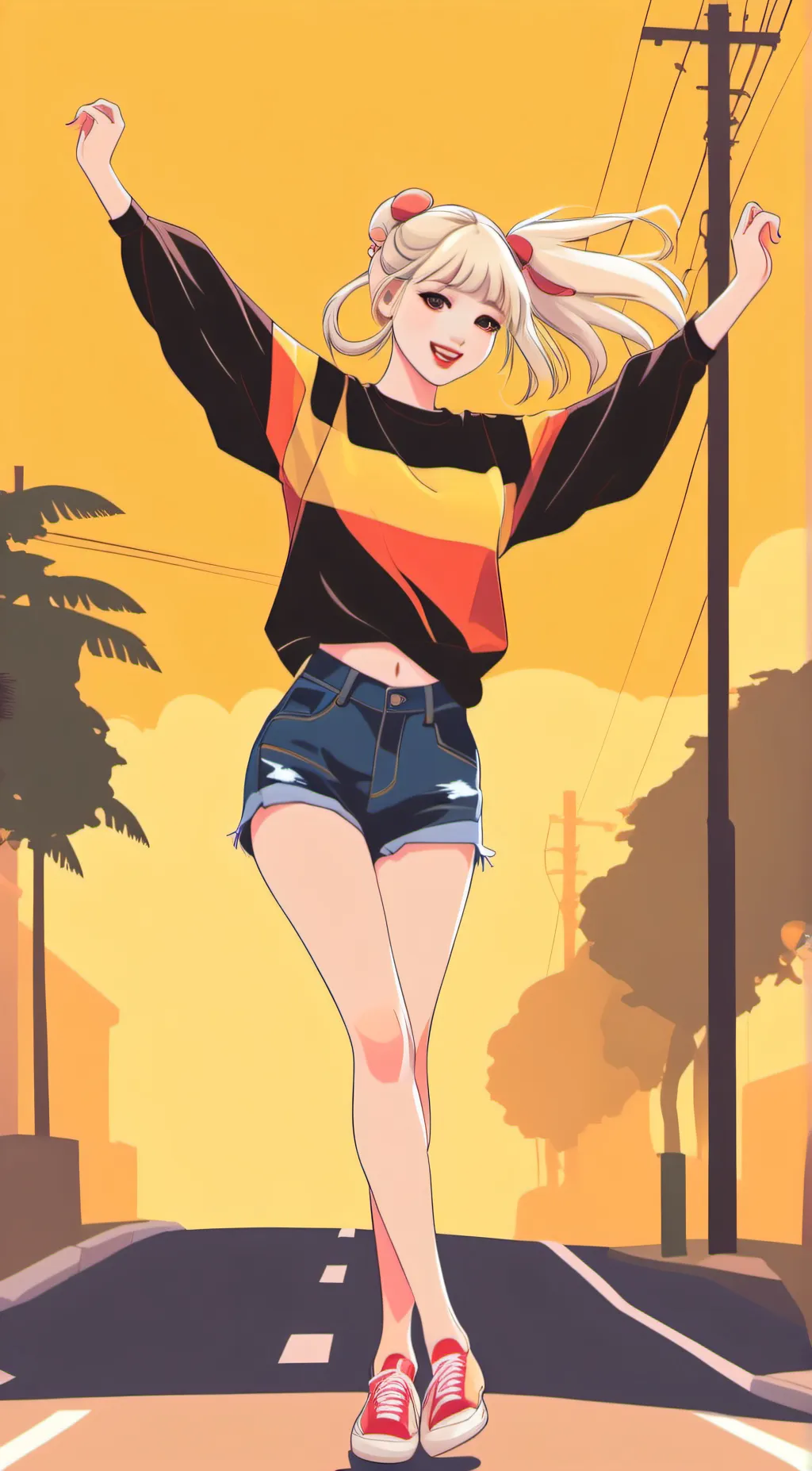 ai character: Nina background