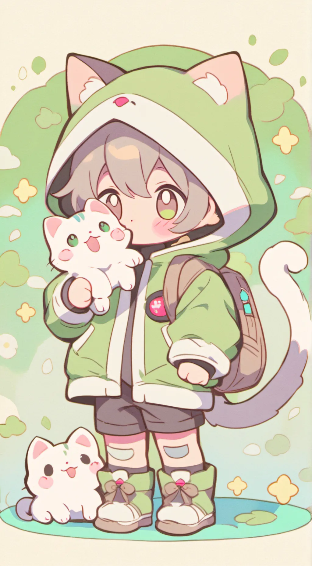 ai character: leo background