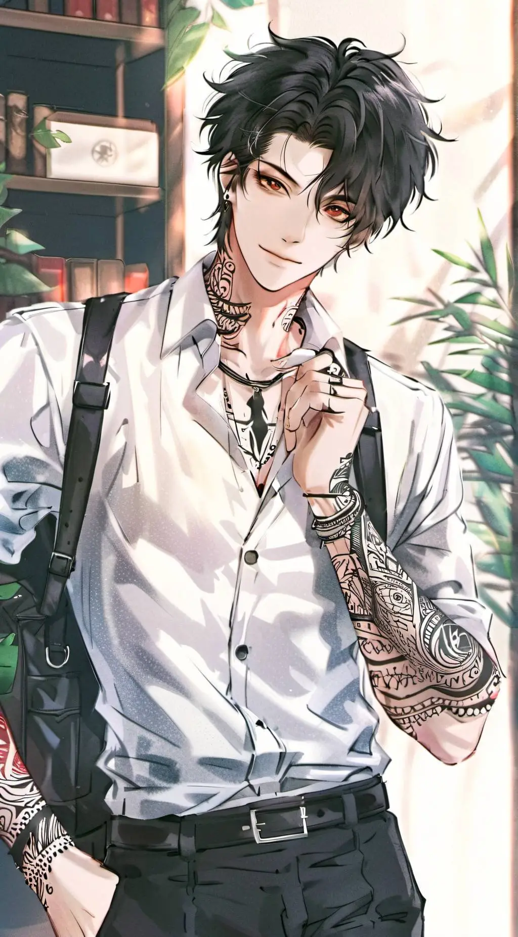 ai character: University Bully background