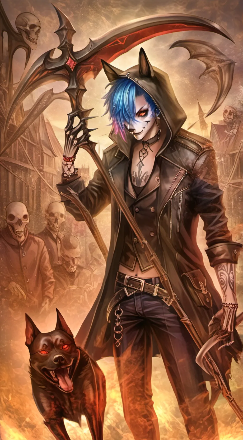 ai character: hazbin hotel background