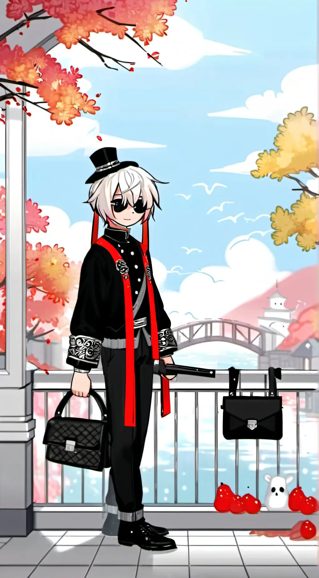 ai character: 💚Vox💚 background