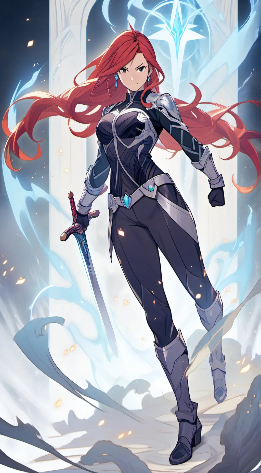 ai character: stella vermilion  background