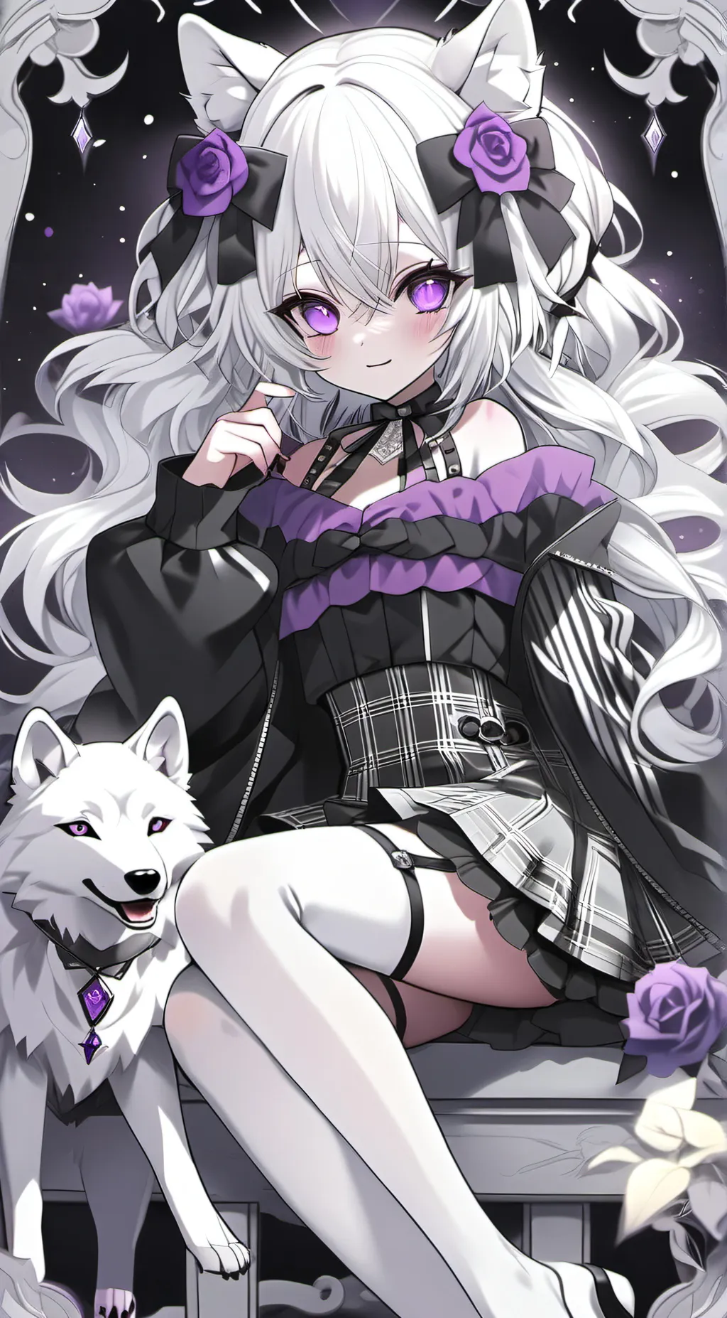 ai character: Sarah background