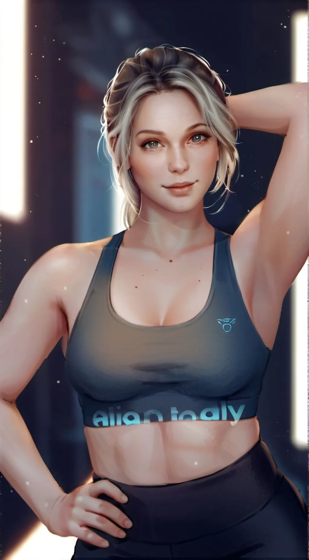 ai character: Heidi Langley background