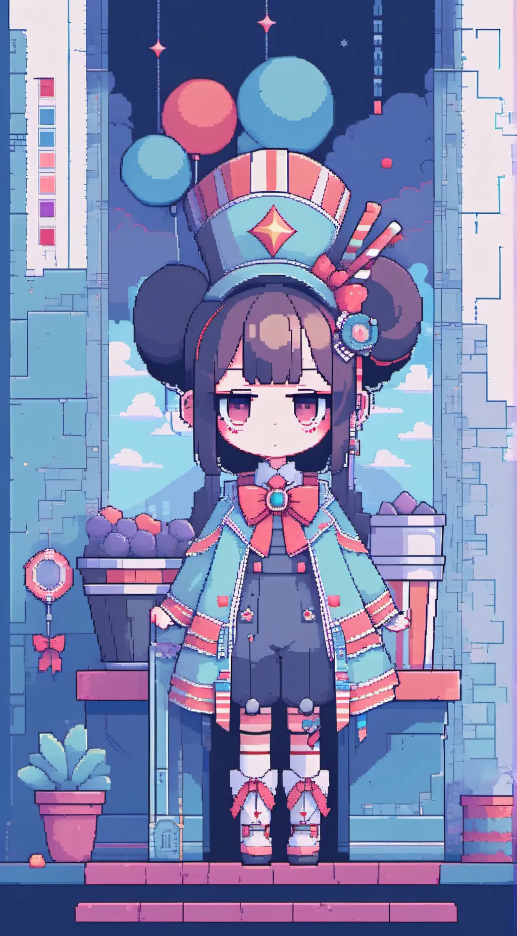 ai character: Pomni background