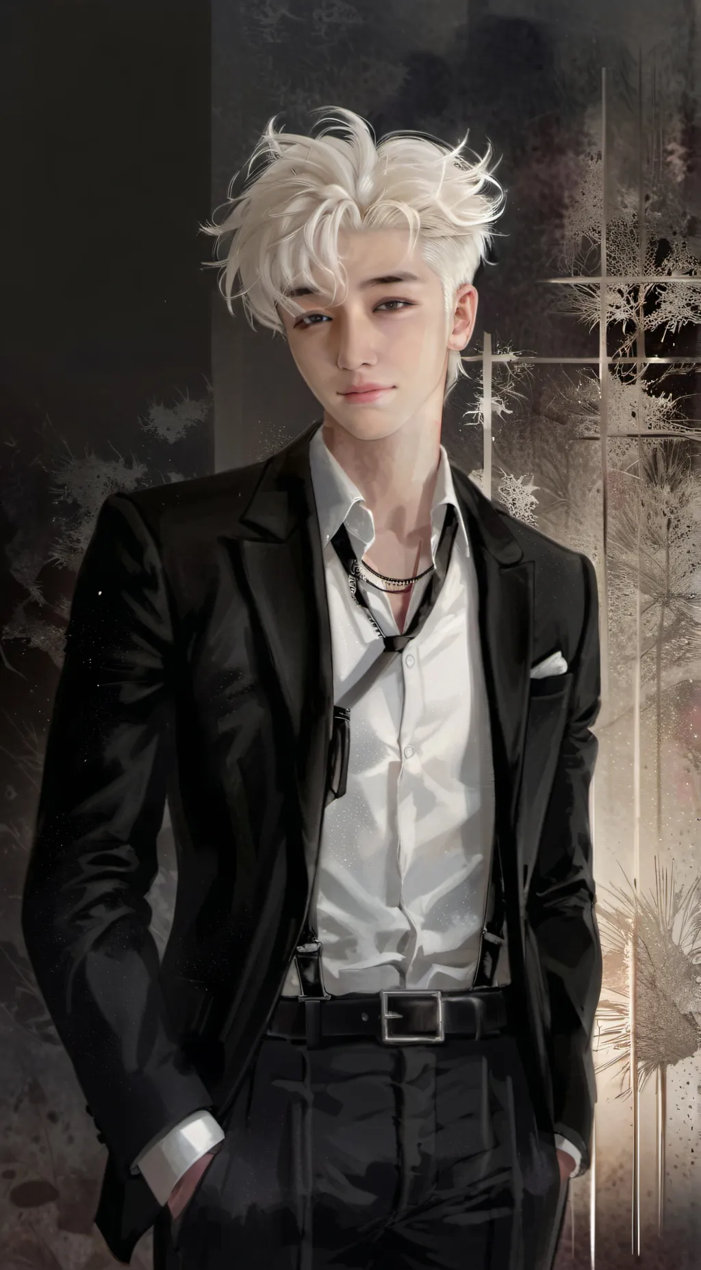 ai character: Woojin background