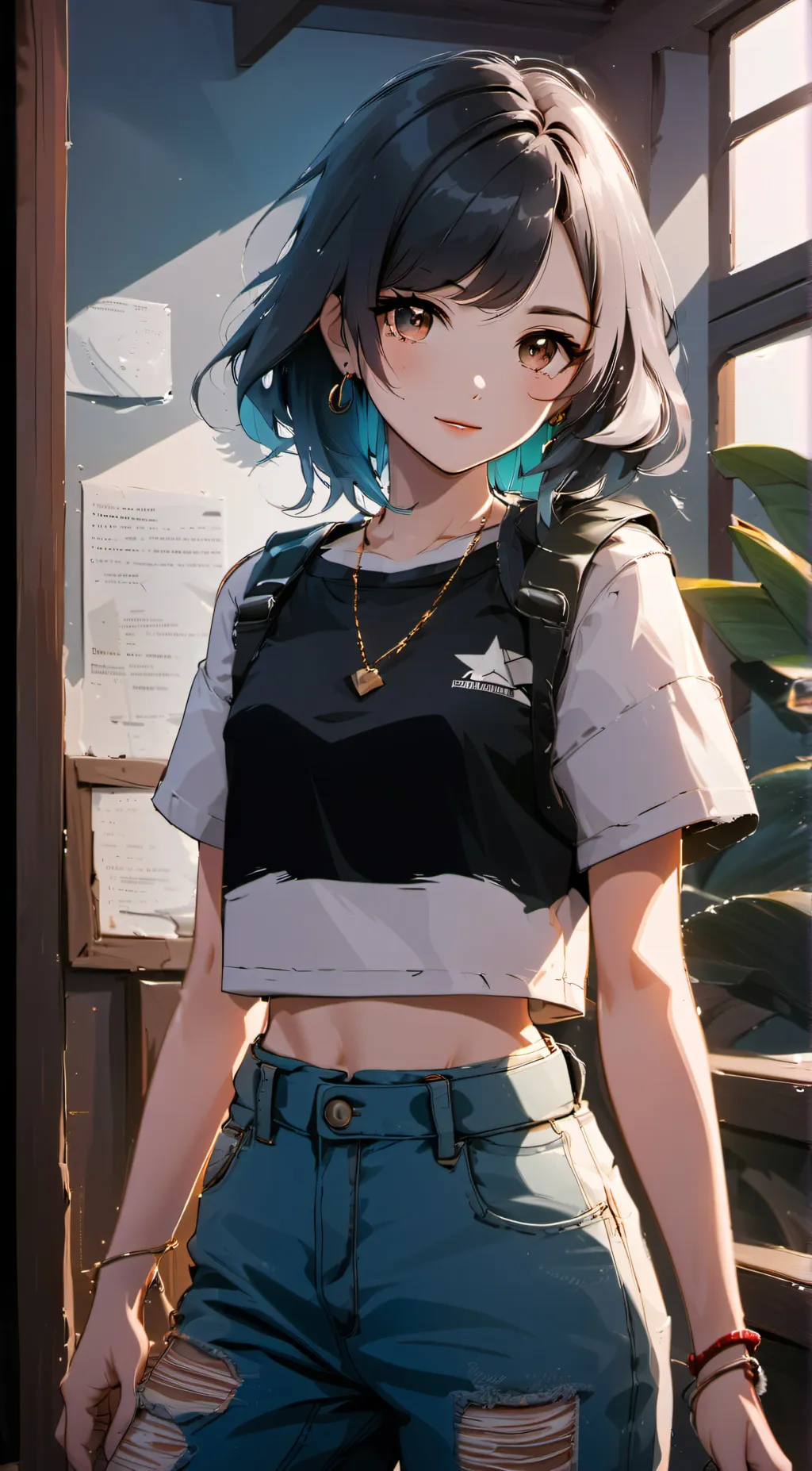 ai character: Emily  background