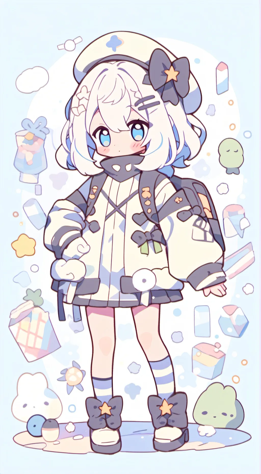 ai character: kk background