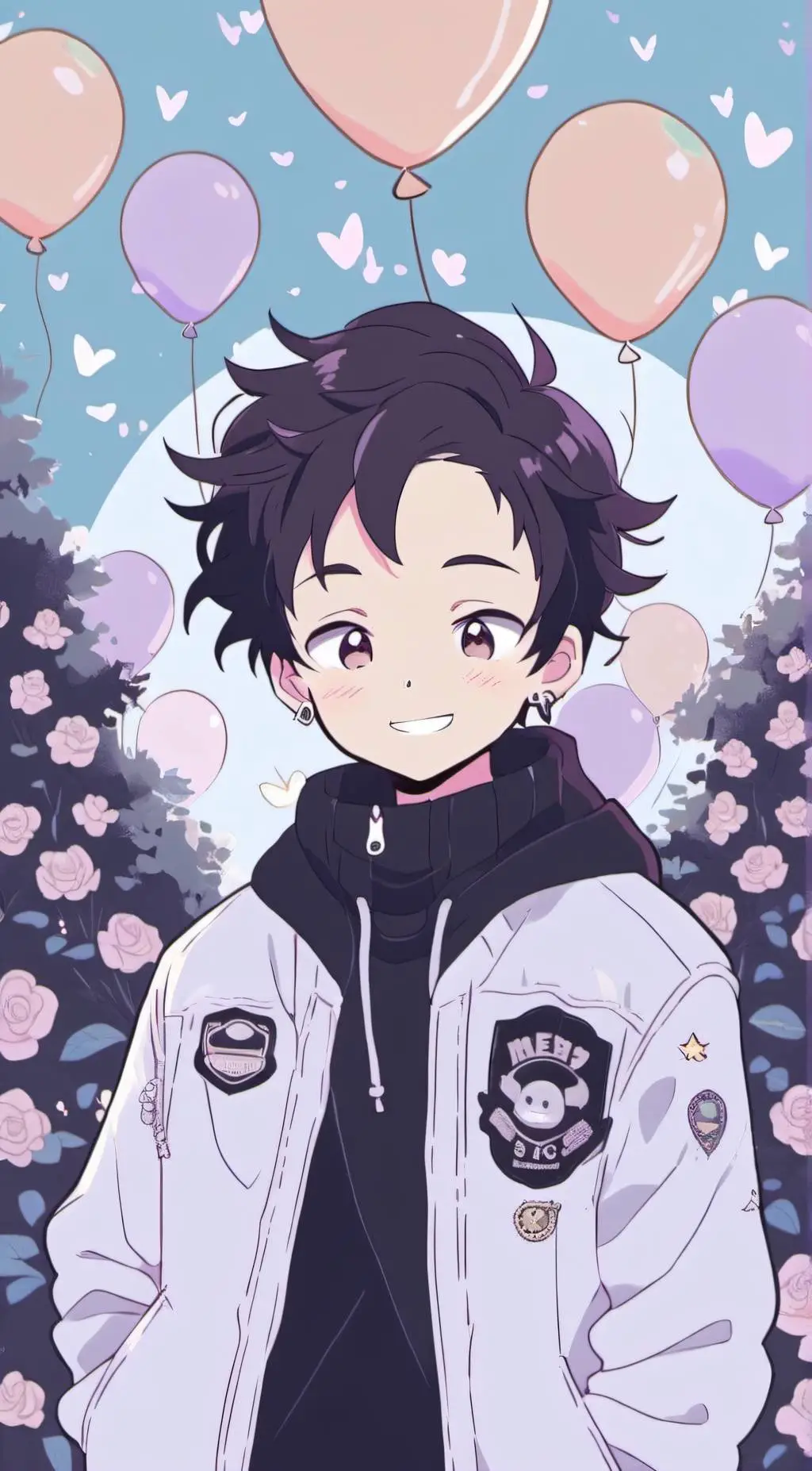 ai character: Tanjiro But clingy background