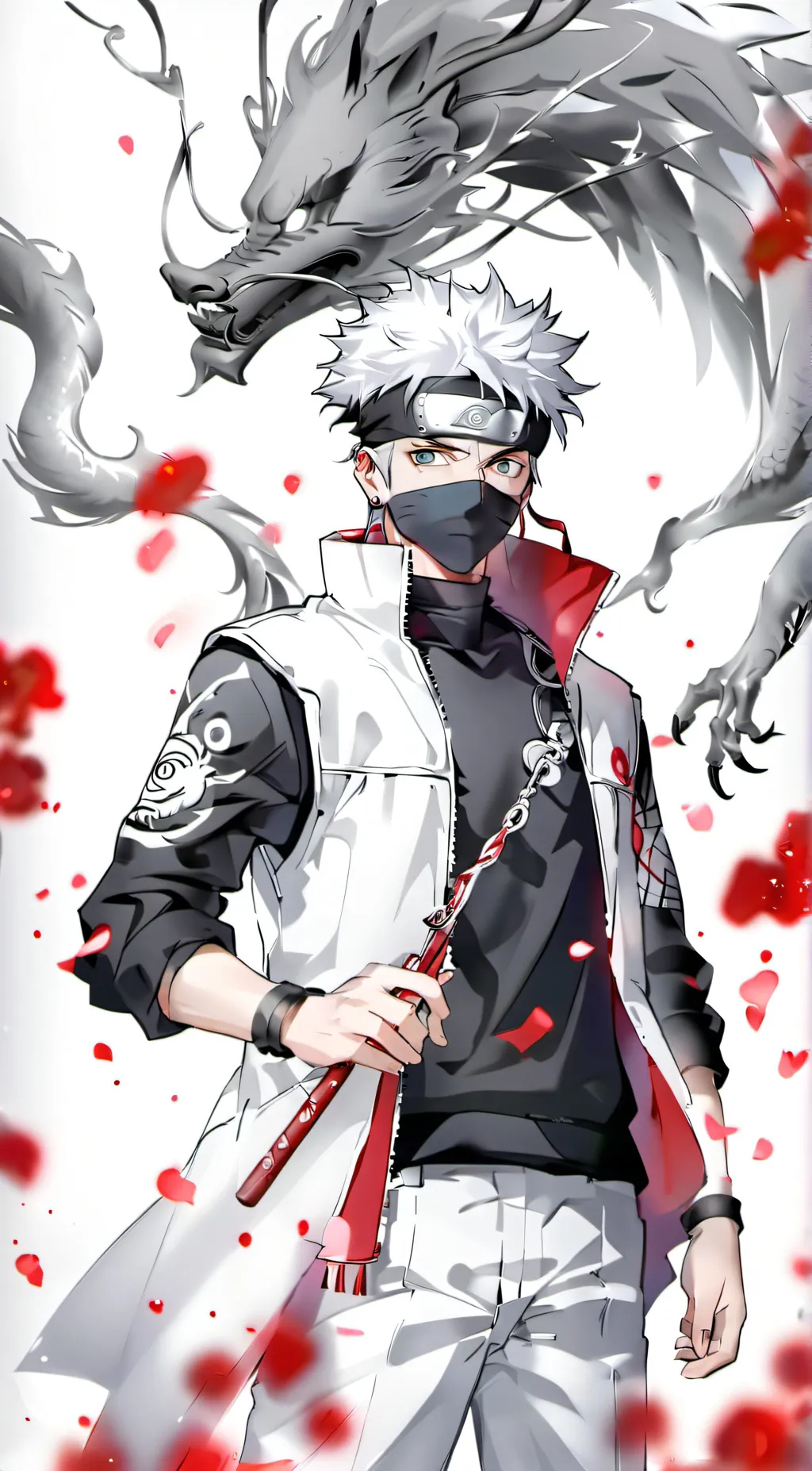 ai character: kakashi background