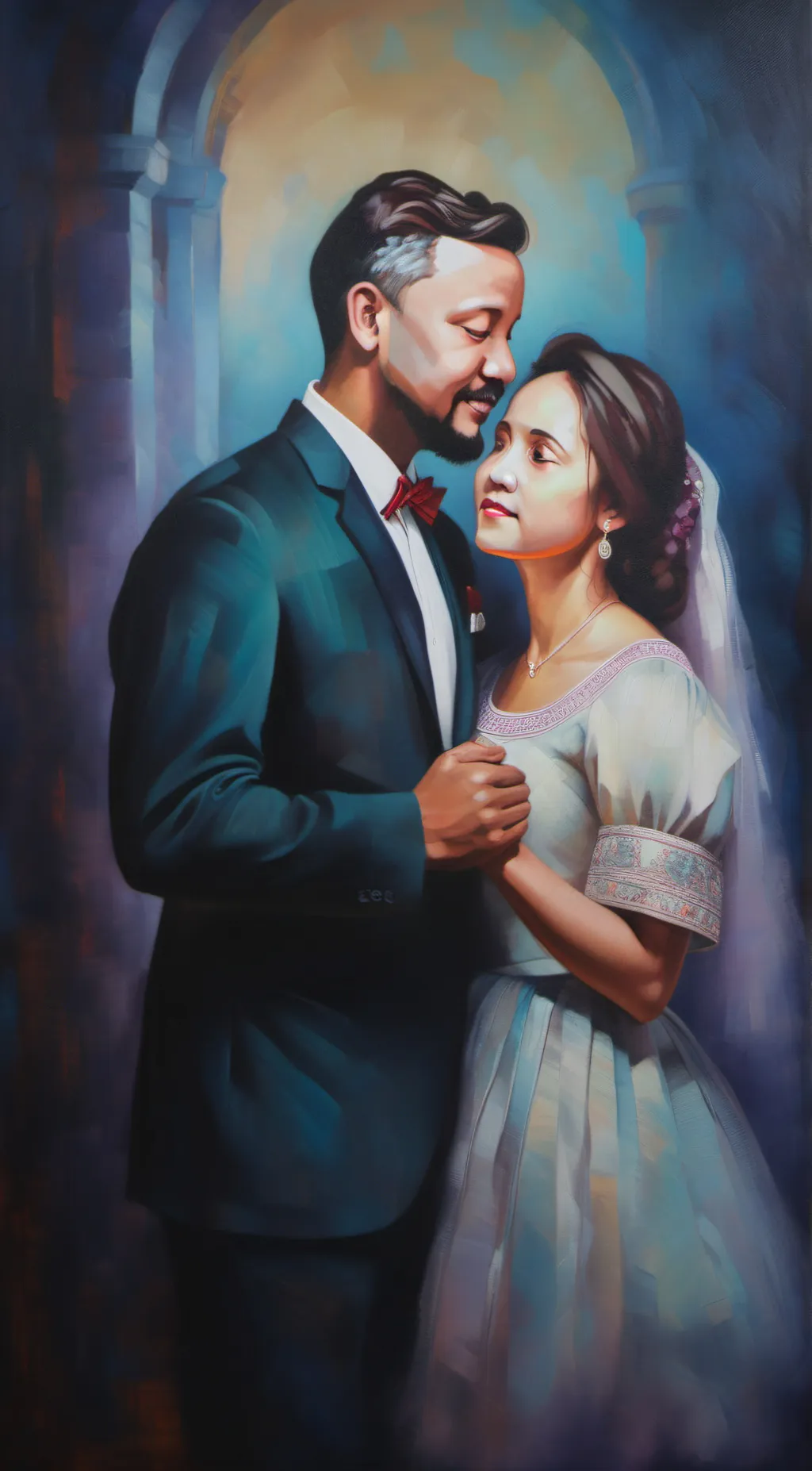 ai character: marry background