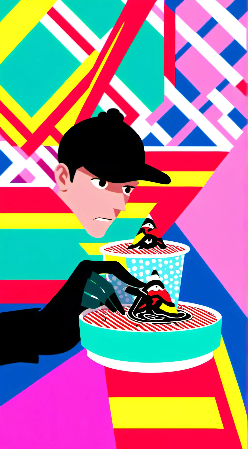 ai character: Lepta background