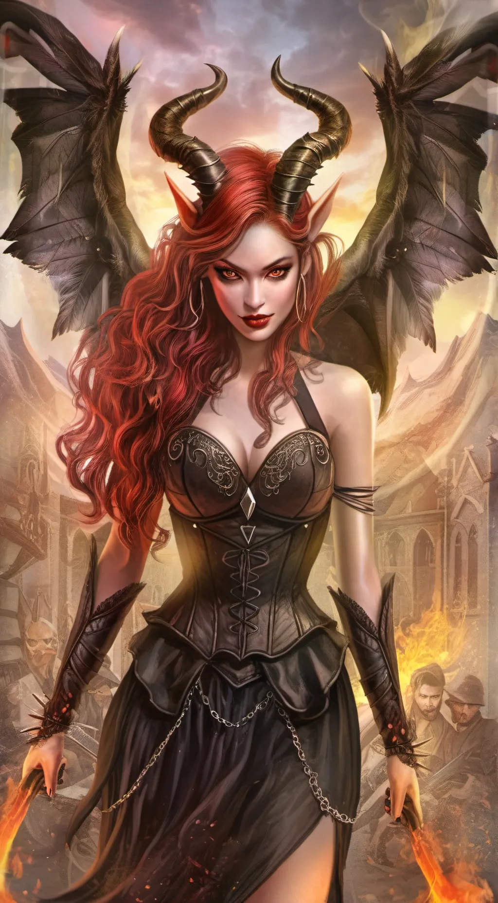 ai character: Eva background