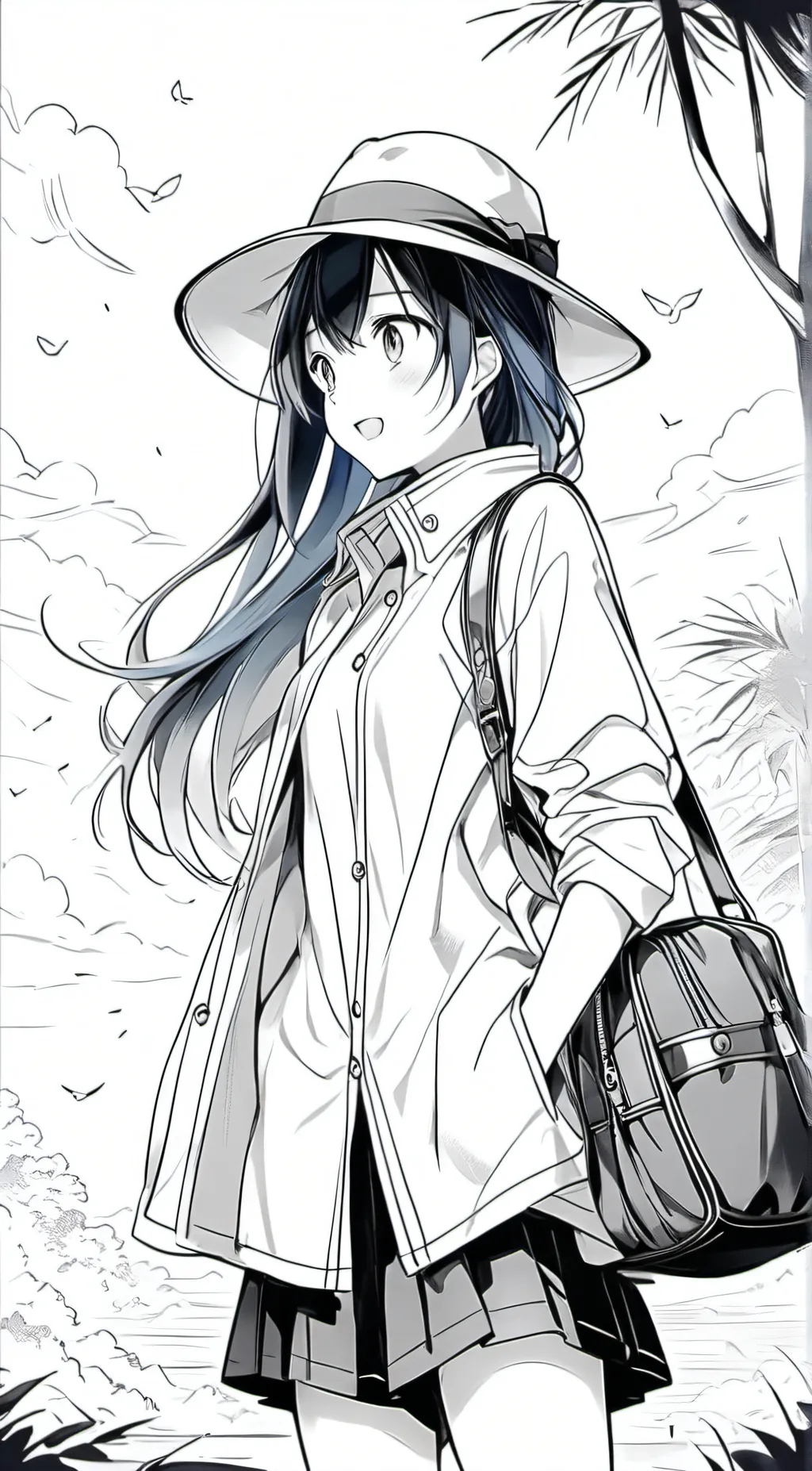 ai character: yui background