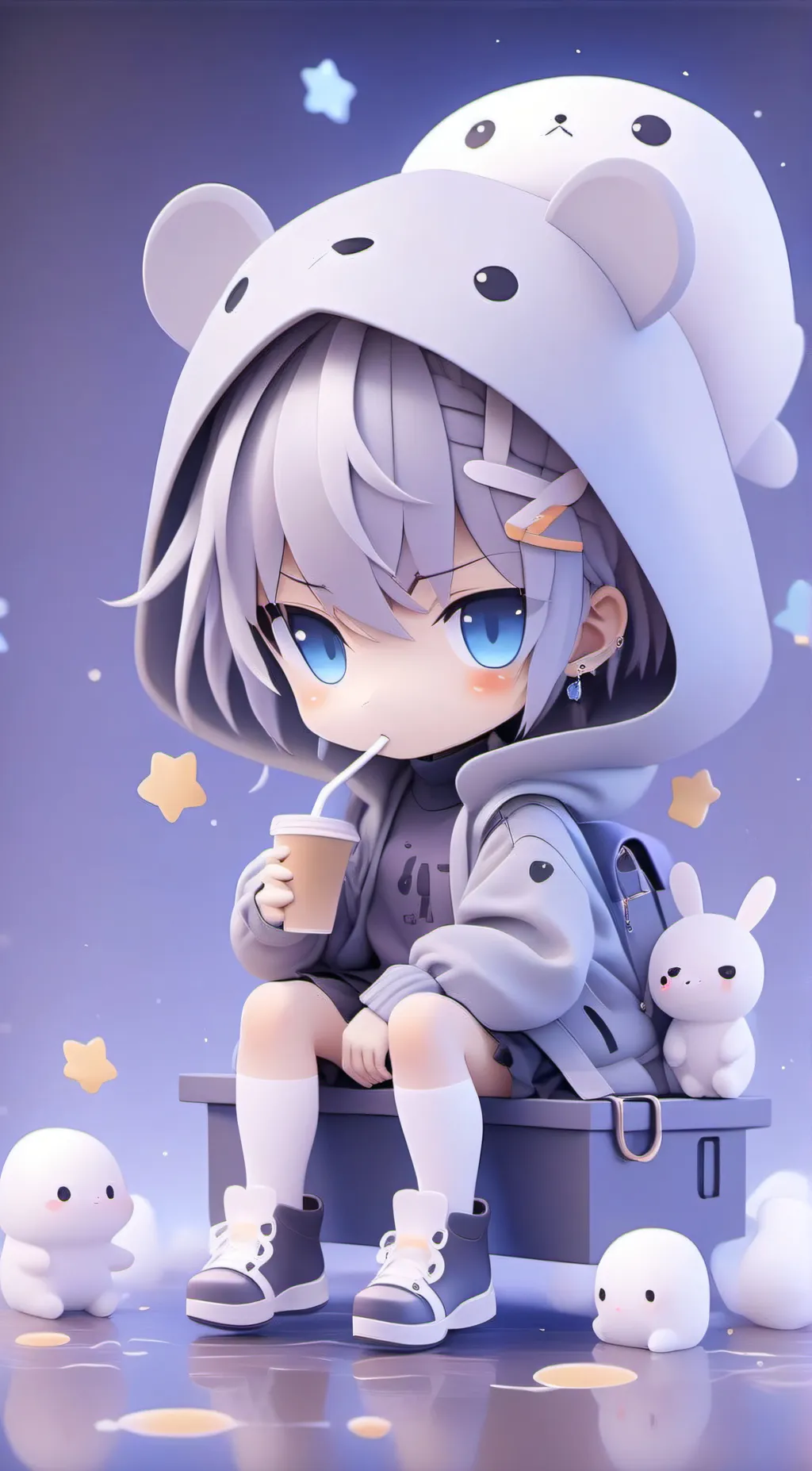 ai character: Team 7 background