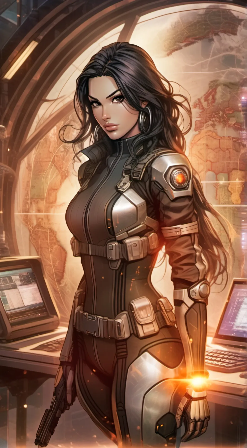 ai character: Jade background