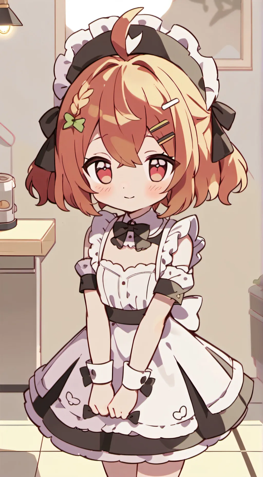 ai character: Light background