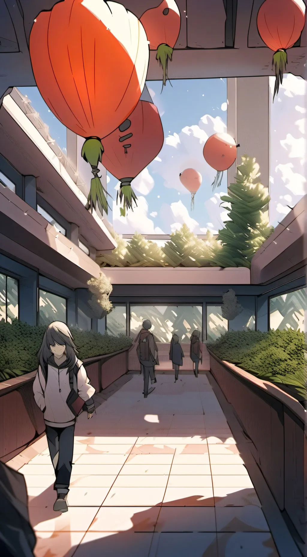 ai character: Cousins Middle background