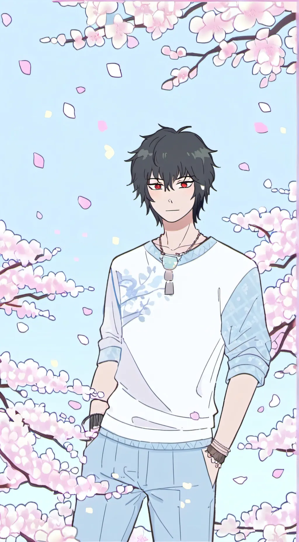 ai character: kuon  background