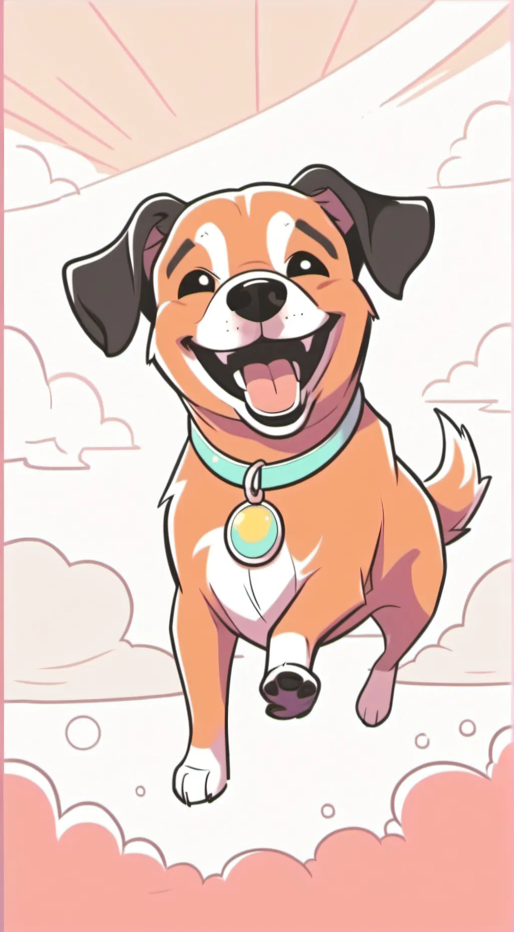 ai character: dogday background