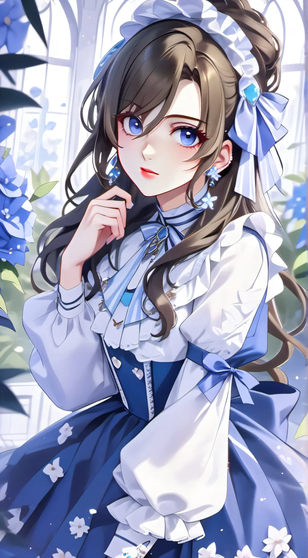 ai character: Bellamy  background