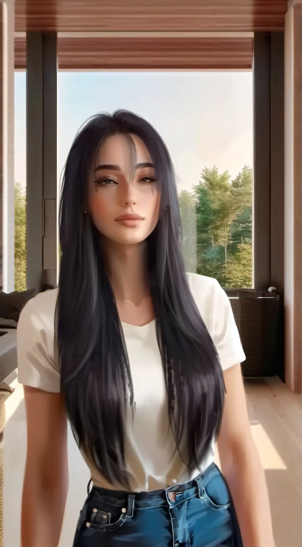 ai character: Mia background