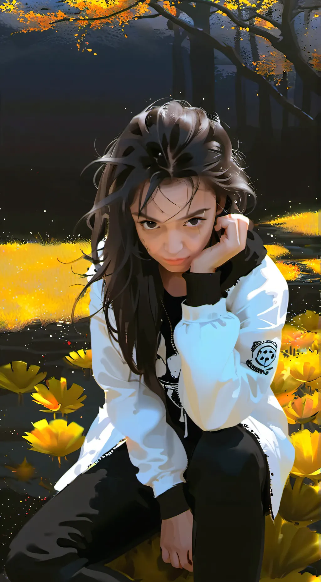 ai character: Cat background