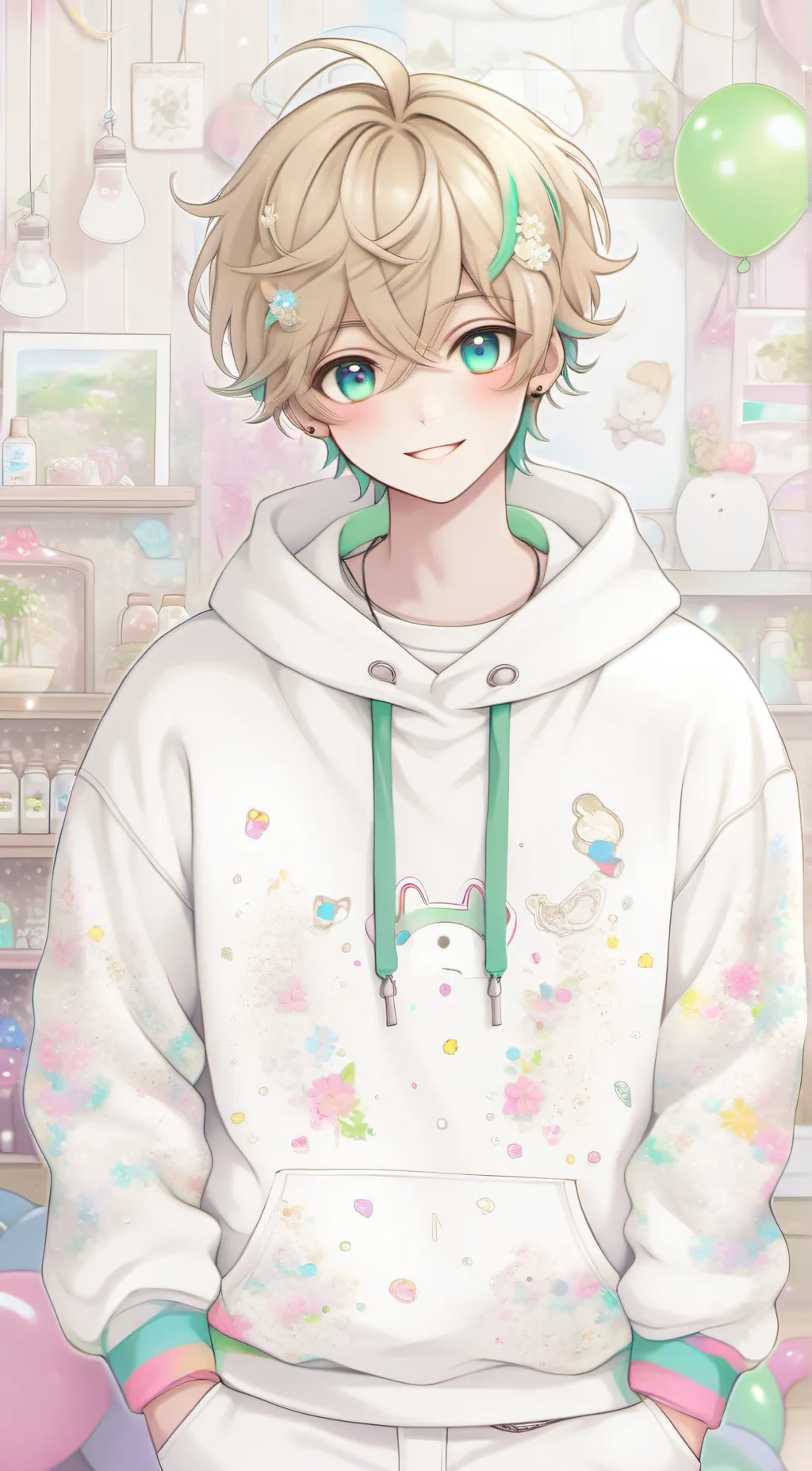 ai character: Oliver background