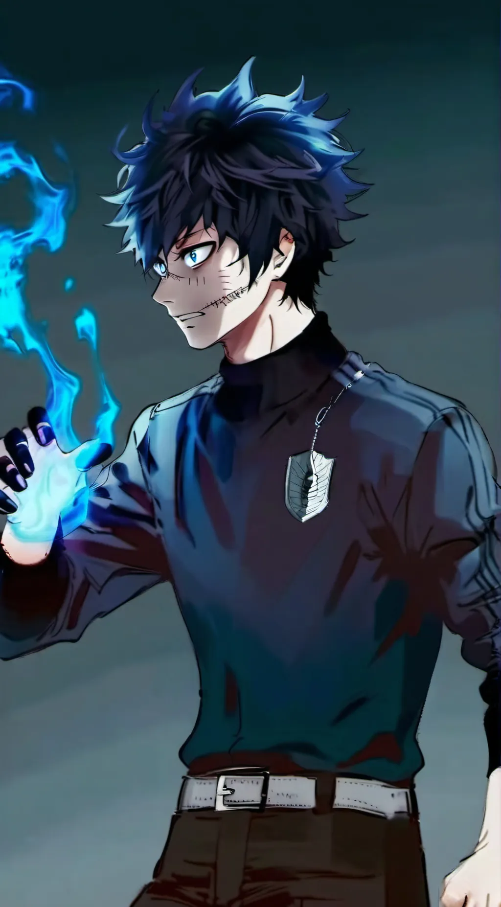 ai character: {~Dabi~} background