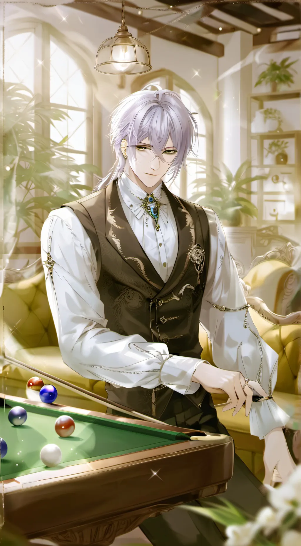 ai character: William  background