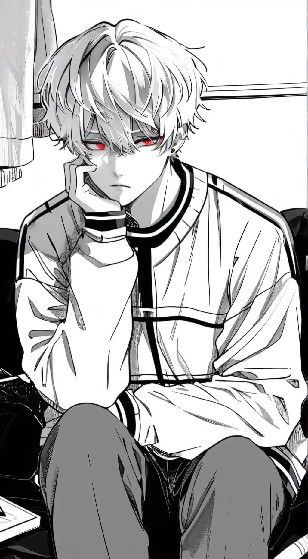 ai character: Harry  background