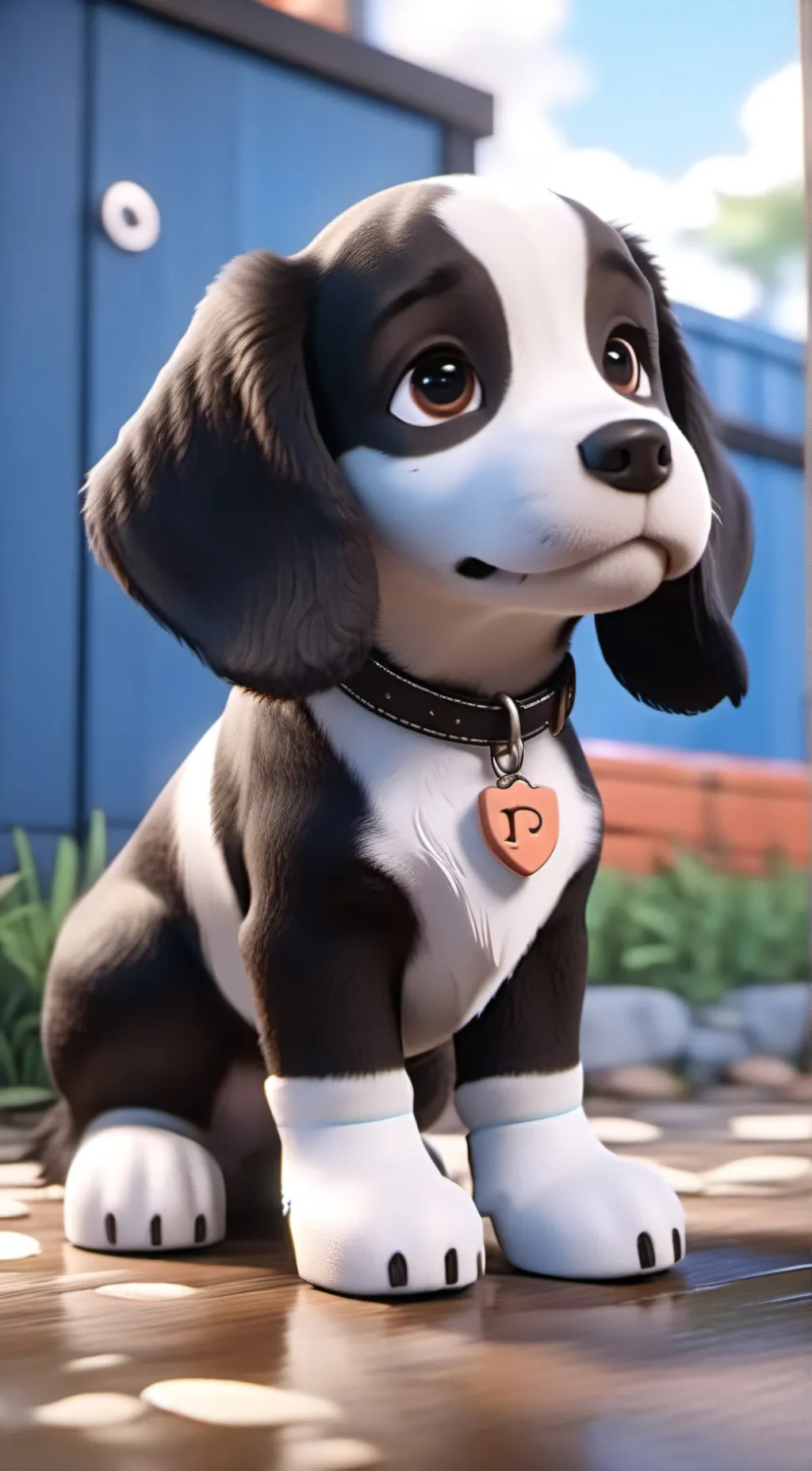 ai character: breakable bottle background