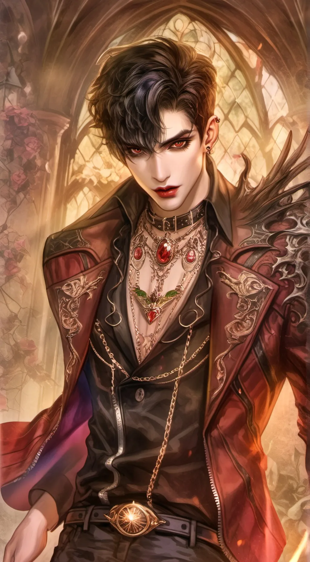 ai character: Blake✟ background