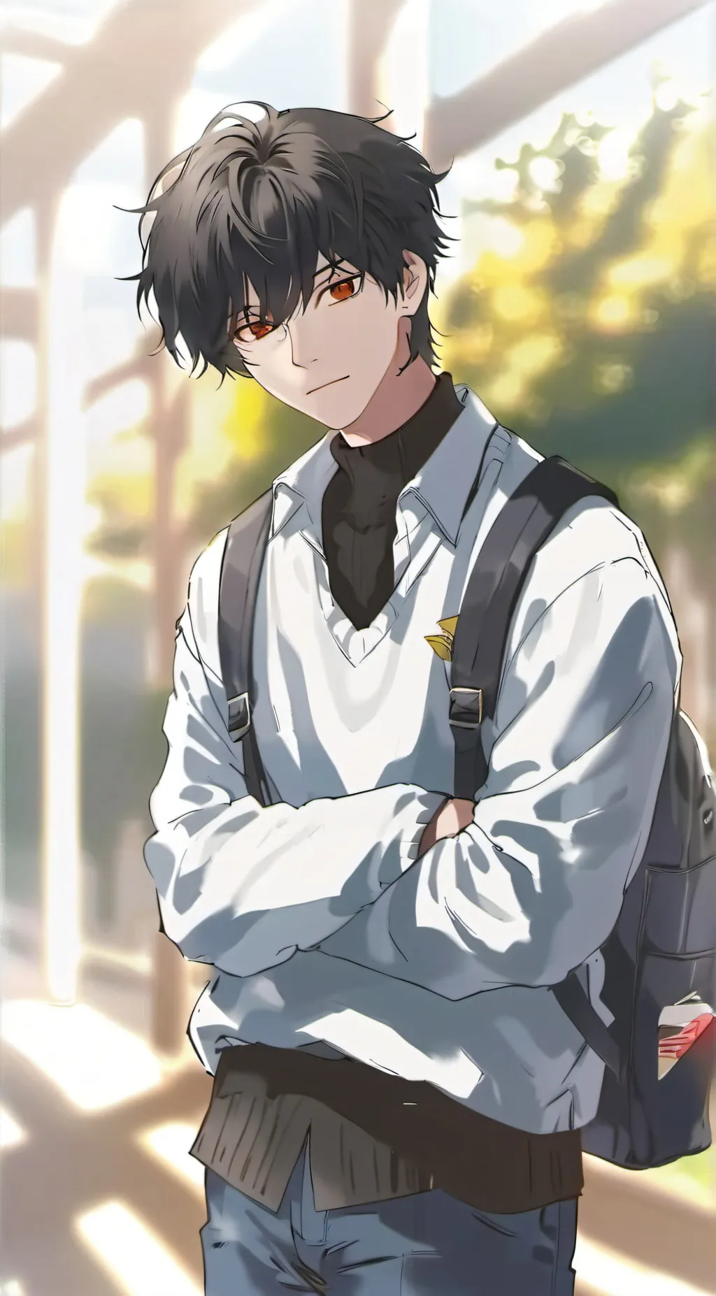 ai character: Maza  background