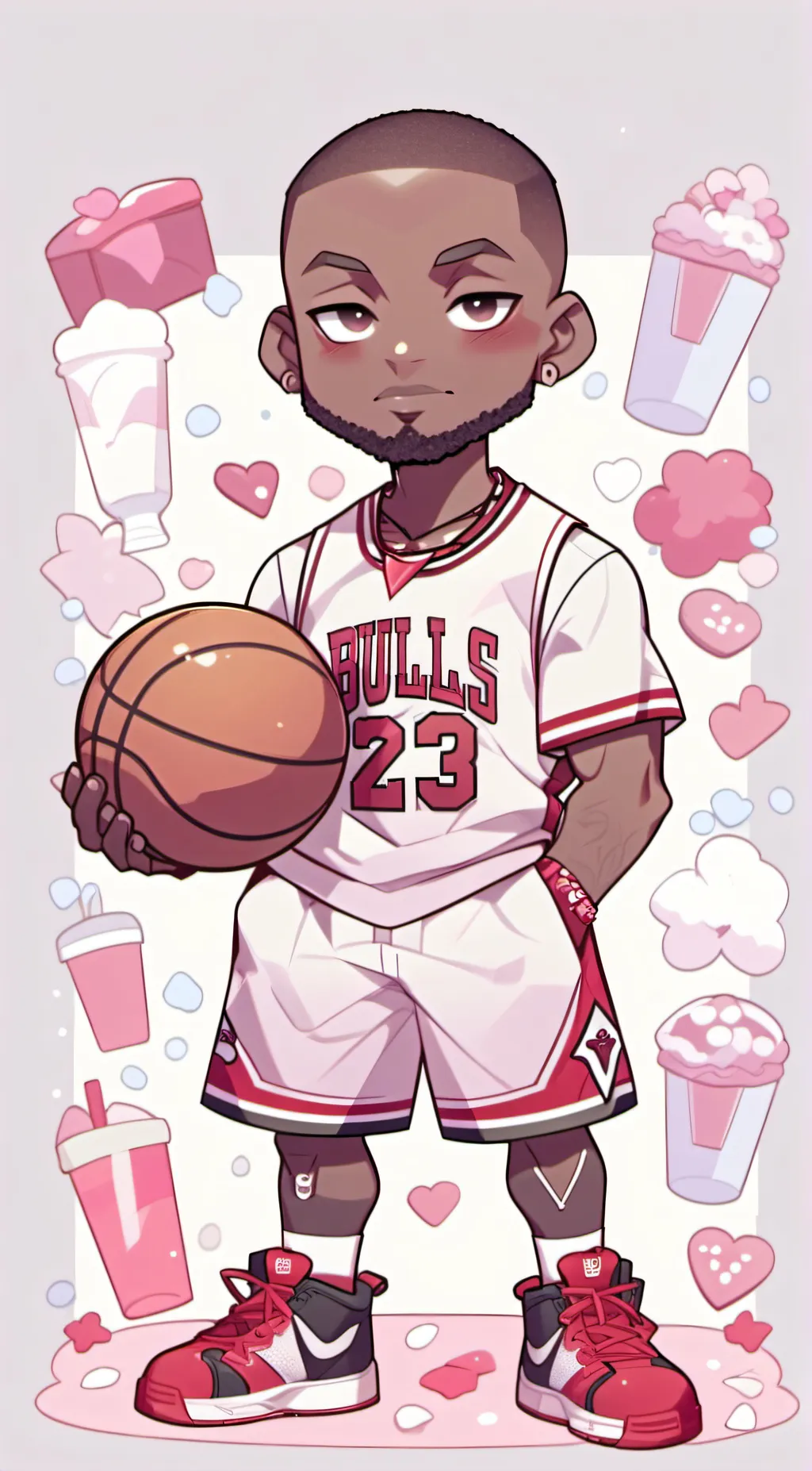 ai character: MJ background