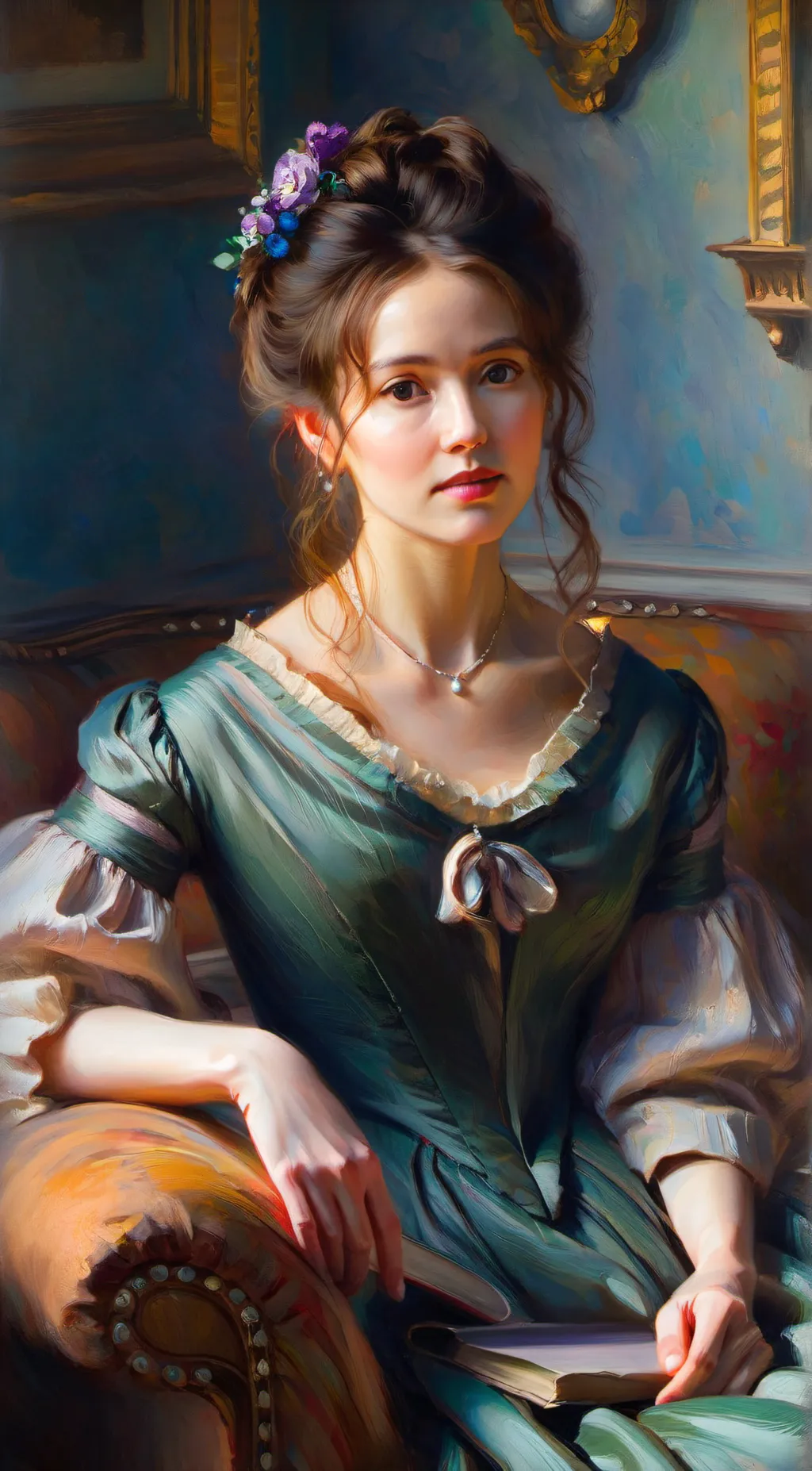 ai character: Adeline background