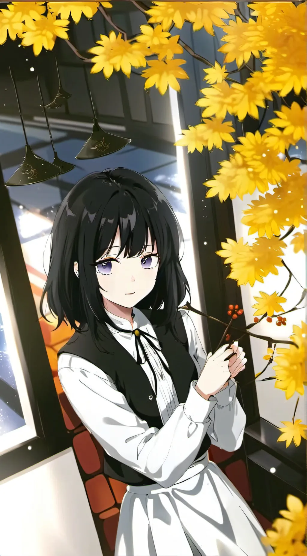 ai character: maki background