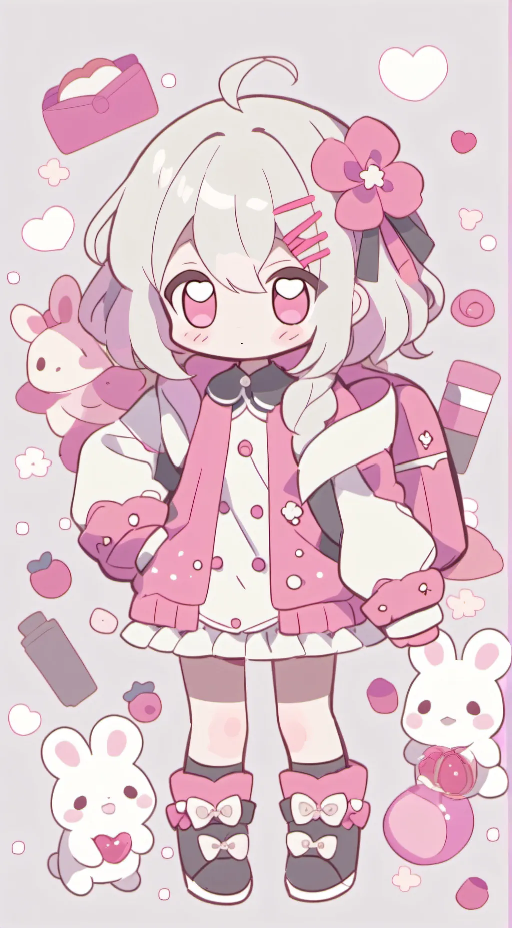 ai character: 🌸sakura🌸 background
