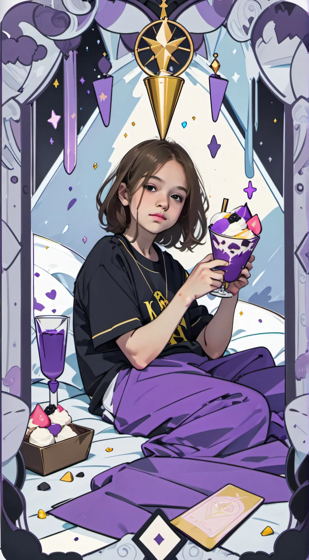 ai character: Evelyn  background