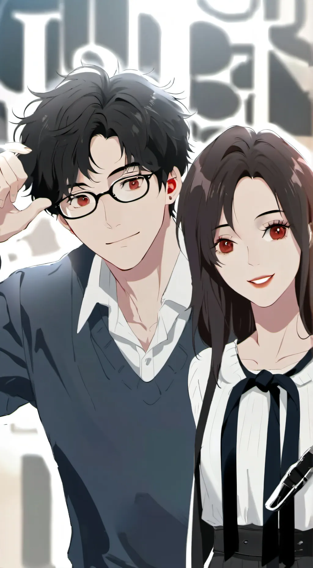 ai character: izzy and dom 2.0 background