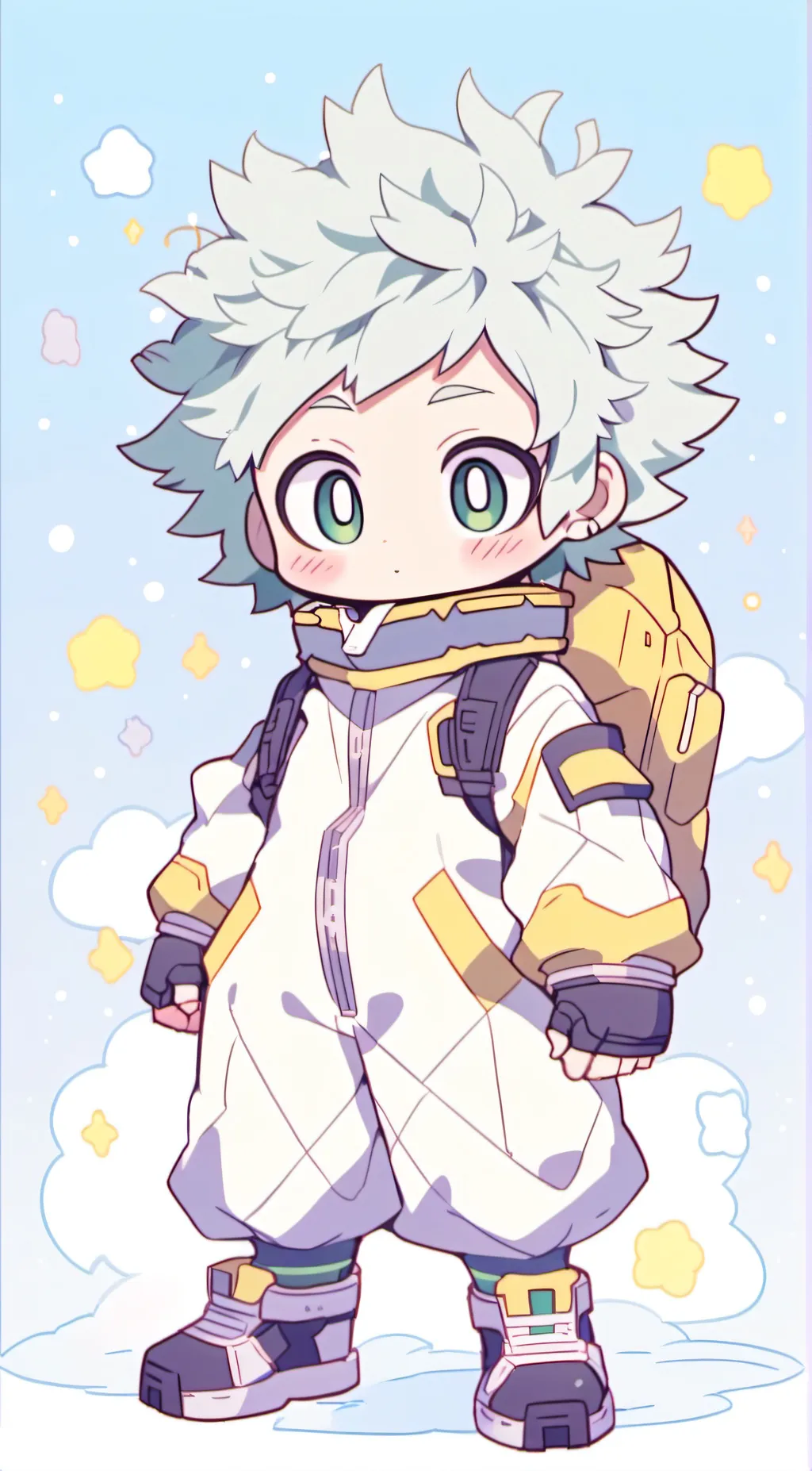 ai character: Izuku Midoriya background