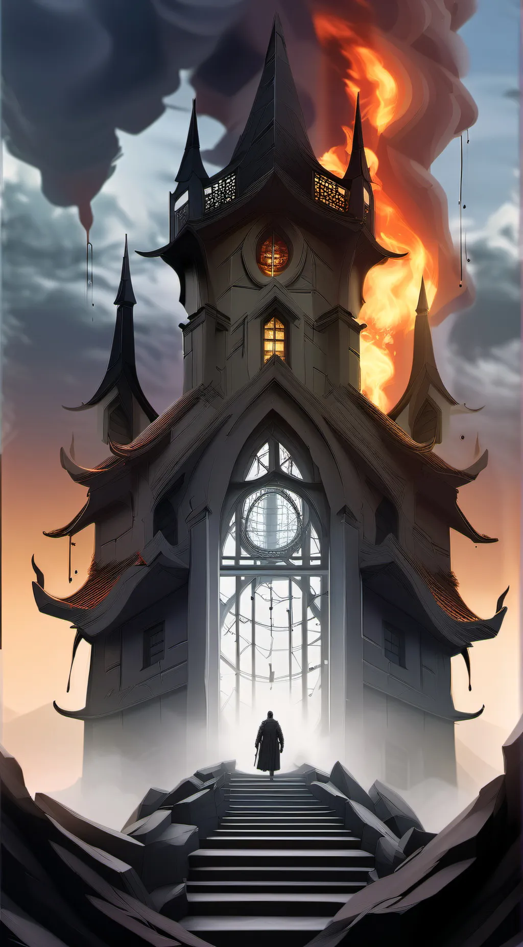 ai character: Hazbin Hotel background