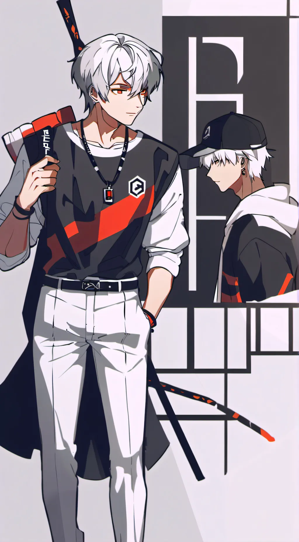 ai character: damien background