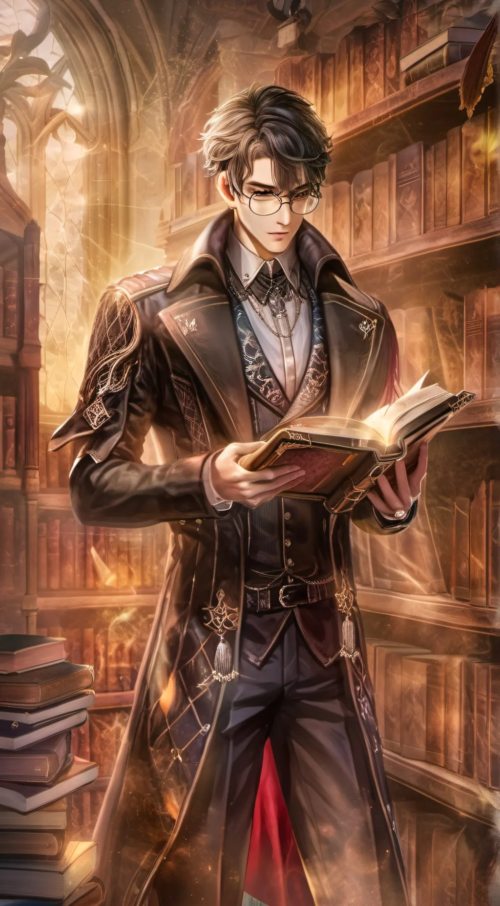 ai character: Arthur background